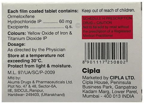 Ormalin 60 Tablet image