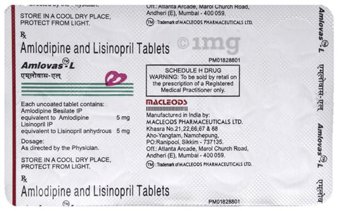 Amlovas-L Tablet image