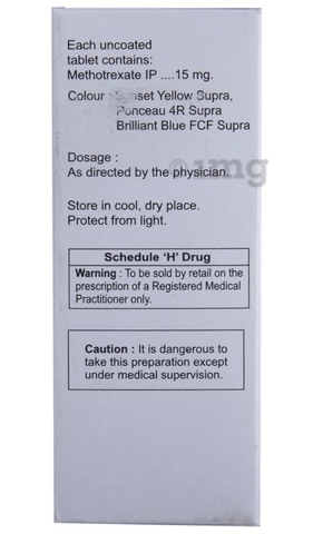 Folitrax 15 Tablet image