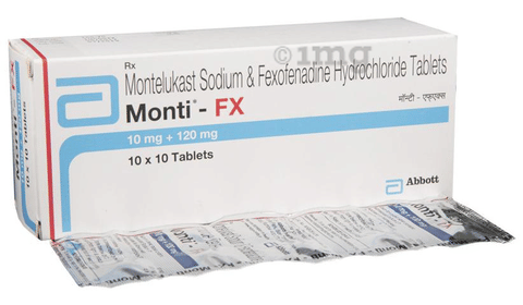 Monti-FX 10mg/120mg Tablet