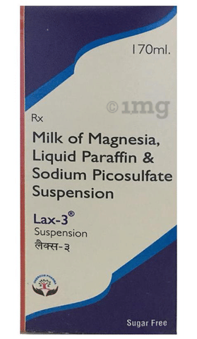 Lax 3 Oral Suspension Sugar Free