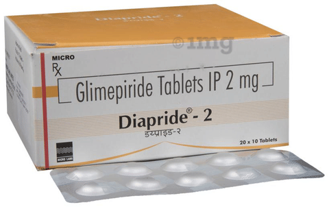 Diapride 2 Tablet image