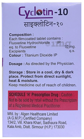Cyclotin 10 Tablet image