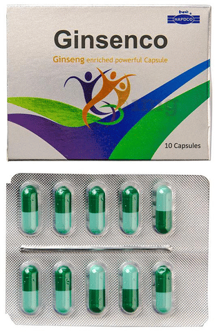 Hapdco Ginsenco Capsule image Hapdco Ginsenco Capsule image