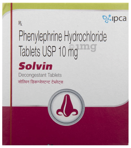 Solvin Decongestant Tablet image