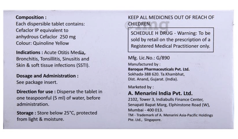 Distaclor DT 250mg Tablet image Distaclor DT 250mg Tablet image