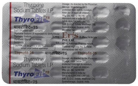 Thyrofit 75 Tablet image
