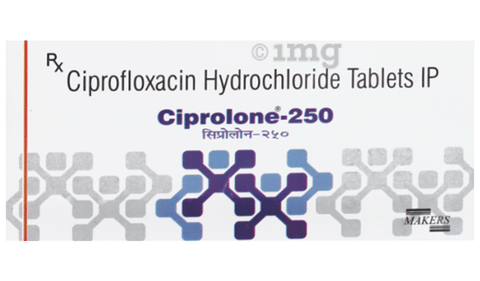 Ciprolone 250 Tablet image