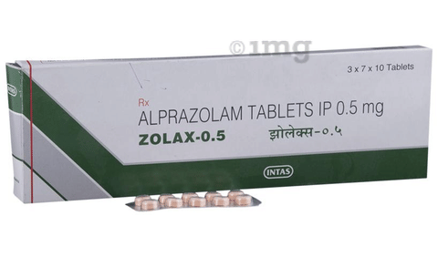 Zolax 0.5 Tablet image Zolax 0.5 Tablet image