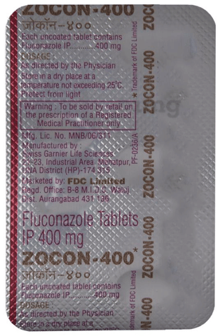 ZOCon 400 Tablet image ZOCon 400 Tablet image