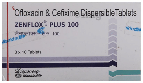 Zenflox-Plus 100 Tablet image