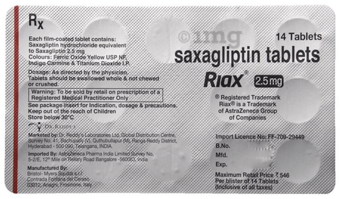 Riax 2.5mg Tablet image