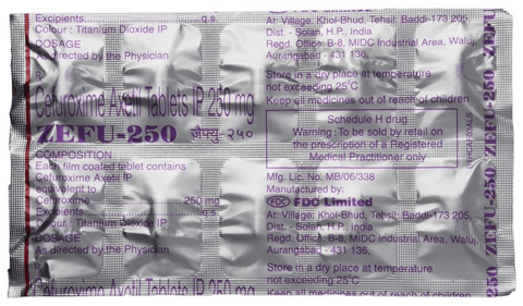 Zefu 250 Tablet image