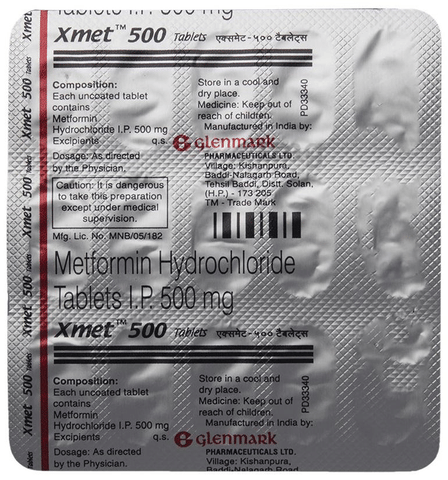 Xmet 500 Tablet image