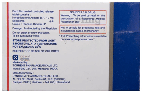 Regestrone CR 10mg Tablet image