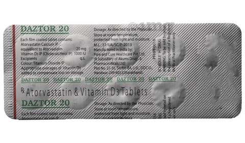 dAZtor 20 Tablet image