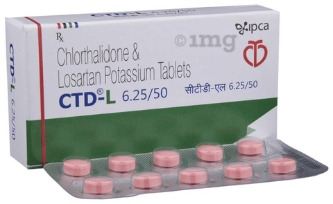 CTD-L 6.25/50 Tablet image