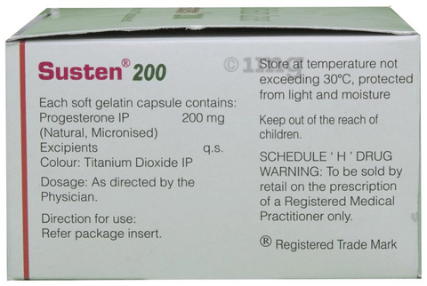 SustEN 200 Soft Gelatin Capsule image