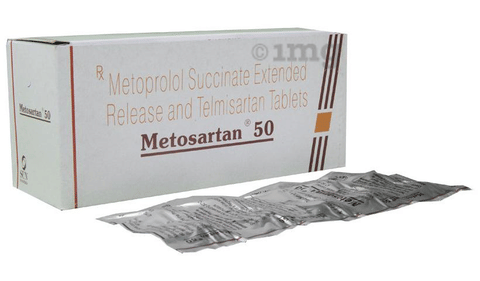 Metosartan 50 Tablet ER image Metosartan 50 Tablet ER image