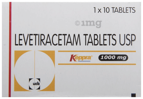 Keppra 1000mg Tablet image