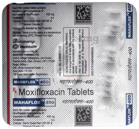 Mahaflox 400 Tablet image