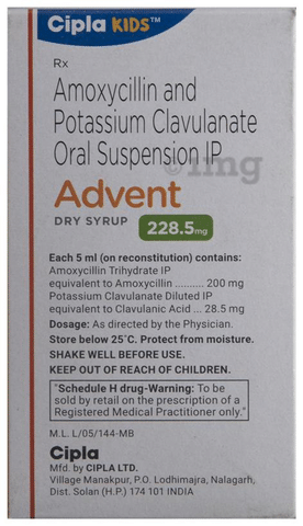 Advent 228.5mg Dry Syrup