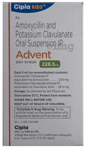Advent 228.5mg Dry Syrup image