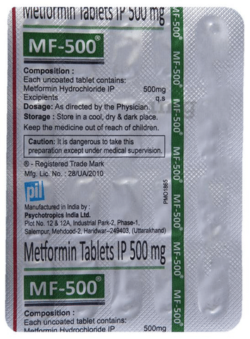Mf 500 Tablet View Uses Side Effects Price And Substitutes 1mg Mf 500 Tablet View Uses Side Effects Price And Substitutes 1mg
