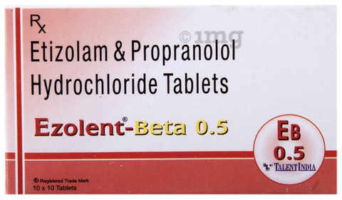 Ezolent Beta 0.5 Tablet image Ezolent Beta 0.5 Tablet image