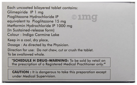 Tripride 1 Forte Tablet SR image