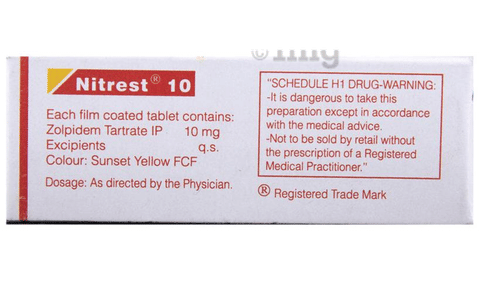 Nitrest 10 Tablet image