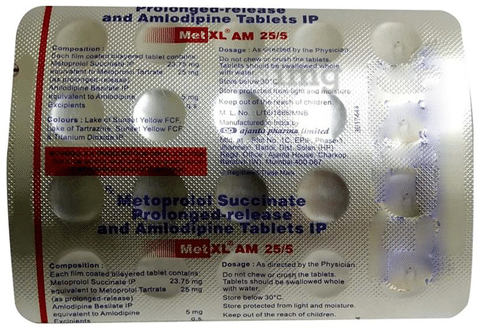 Met XL AM 25/5 Tablet PR