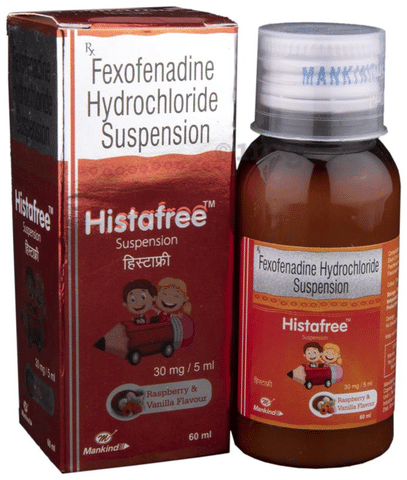 Histafree Suspension Raspberry & Vanilla 1