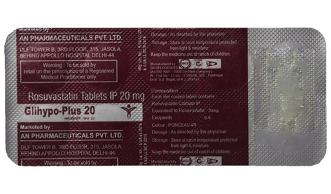 Glihypo-Plus 20 Tablet image
