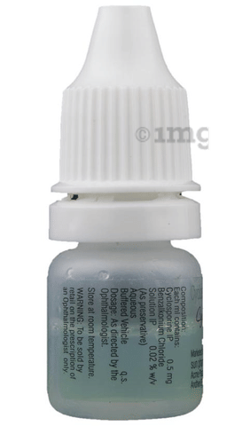 Cyclomune 0.05% Eye Drop image Cyclomune 0.05% Eye Drop image