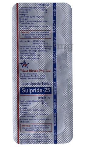 Sulpride 25 Tablet image