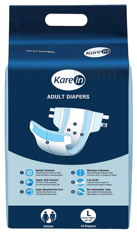 Kare In Classic Adult Diaper Pants, Medium Size 75 - 100 Cm (30