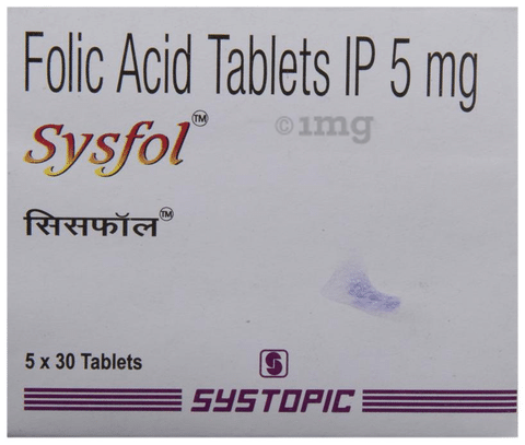 Sysfol 5mg clearance