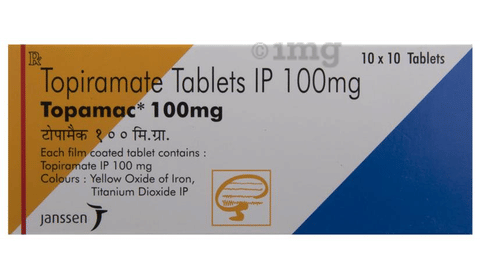 Topamac 100mg Tablet image