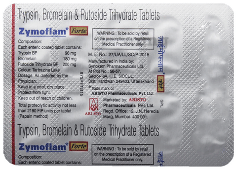 Zymoflam Forte Tablet image