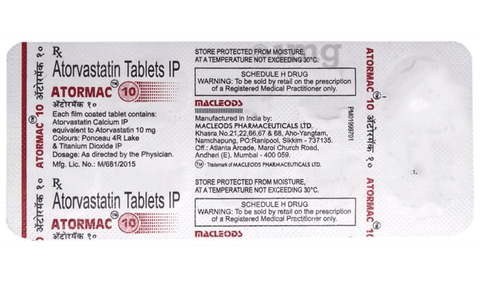 Atormac 10 Tablet image