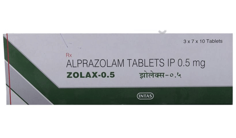 Zolax 0.5 Tablet image Zolax 0.5 Tablet image