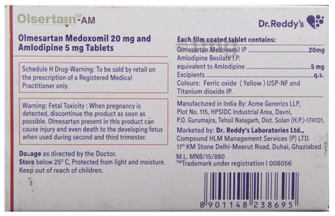 Olsertain-AM Tablet image