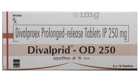 Divalprid-OD 250 Tablet PR image Divalprid-OD 250 Tablet PR image