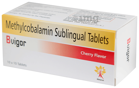 Bvigor Sublingual tablet Cherry image Bvigor Sublingual tablet Cherry image