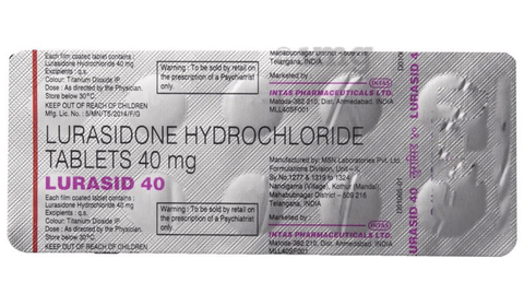 Lurasid 40 Tablet image