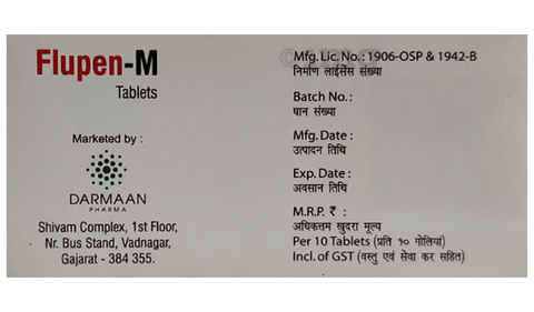 Flupen-M Tablet image