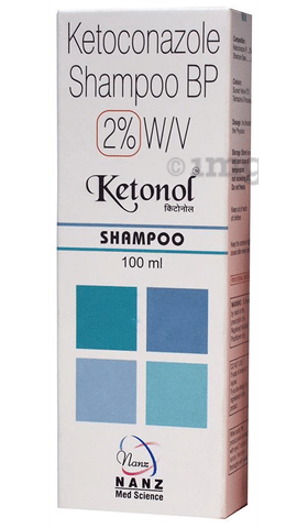 Ketonol 2 % Ketoconazole Anti Dandruff Shampoo image