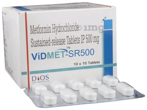 Vidmet-SR 500 Tablet image Vidmet-SR 500 Tablet image