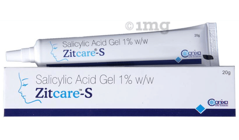 Zitcare-S 1% Salicylic Acid Gel image Zitcare-S 1% Salicylic Acid Gel image